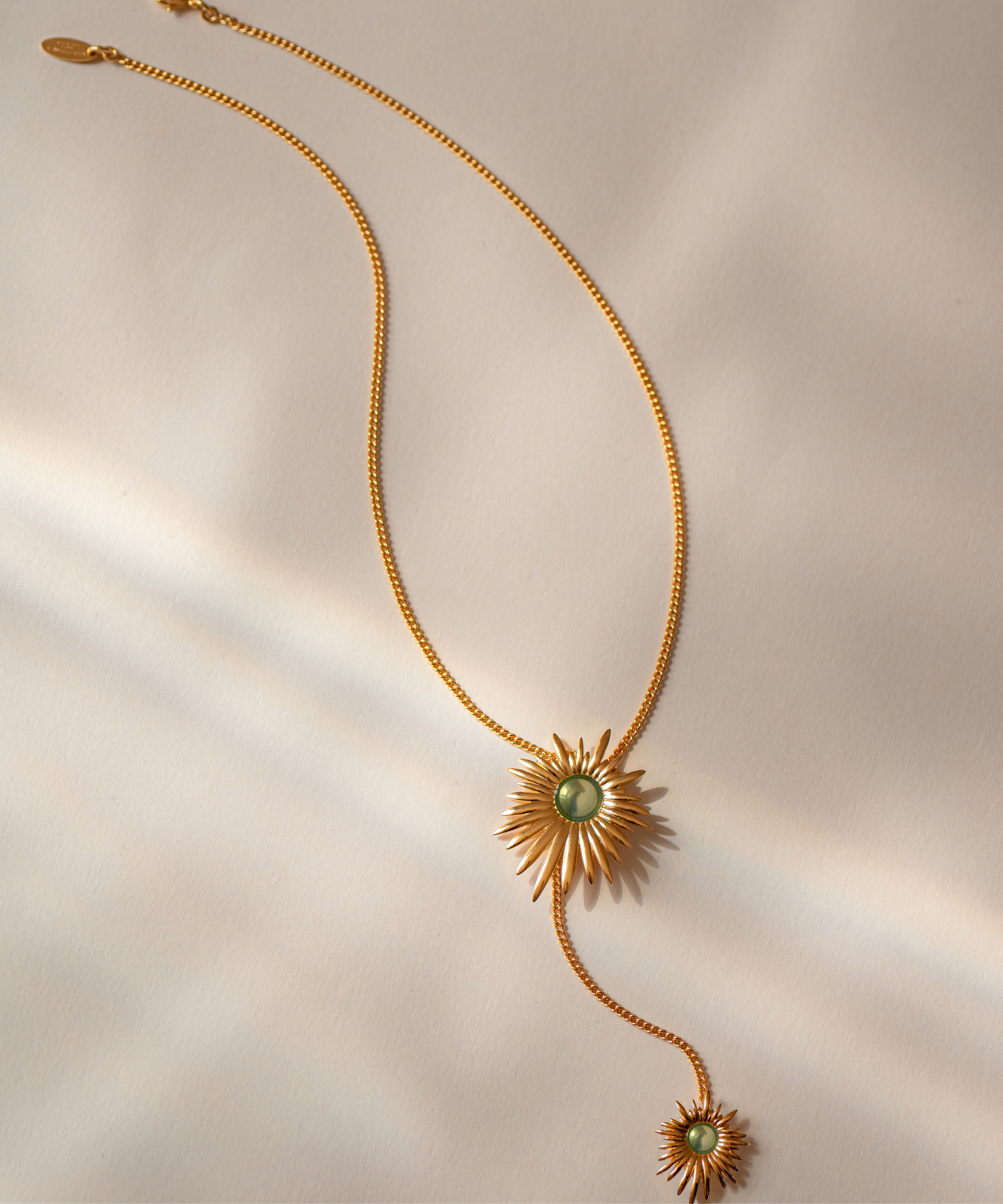Collana Aura Verde - Gold