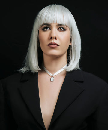Amal Noire Raso Bianco - Silver