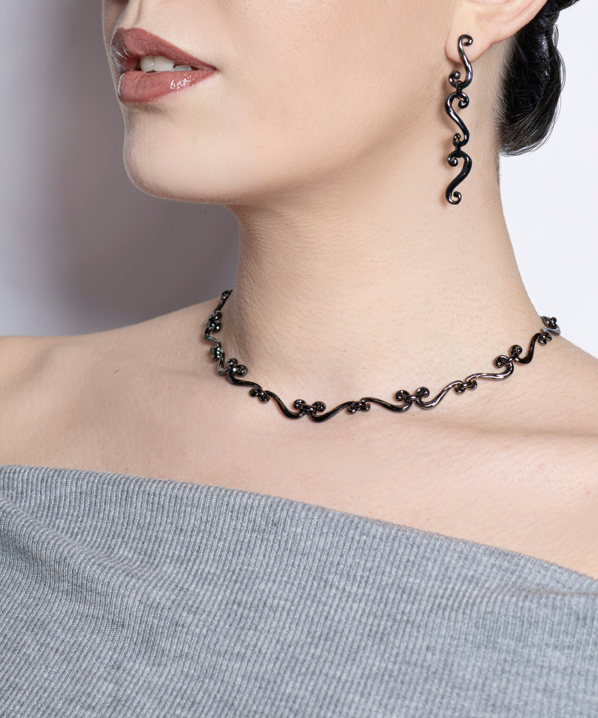 Orecchini Rebecca - Gray