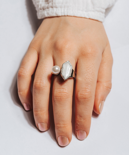 Anello Amal Noire Silver - 3 in 1