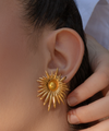 Orecchini Aura Giallo - Gold