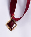 Amal Noire Raso Bordeaux - Gold