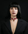 Amal Noire Raso Bordeaux - Gold
