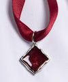 Amal Noire Raso Bordeaux - Silver