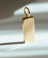 Collana Corda e Ciondolo Amal Verde - Gold